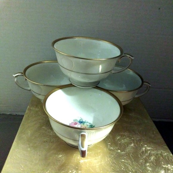 Lamberton Ivory China Footed Teacup, Tea Cups - Picture 10 of 15